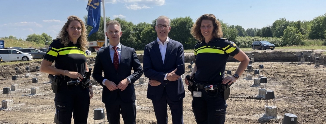 Bouw nieuw politiebureau Aalsmeer-Uithoorn gestart