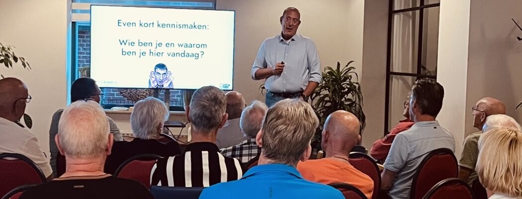 Veelbelovende start van mannenavonden bij IPSO centrum ’t Anker