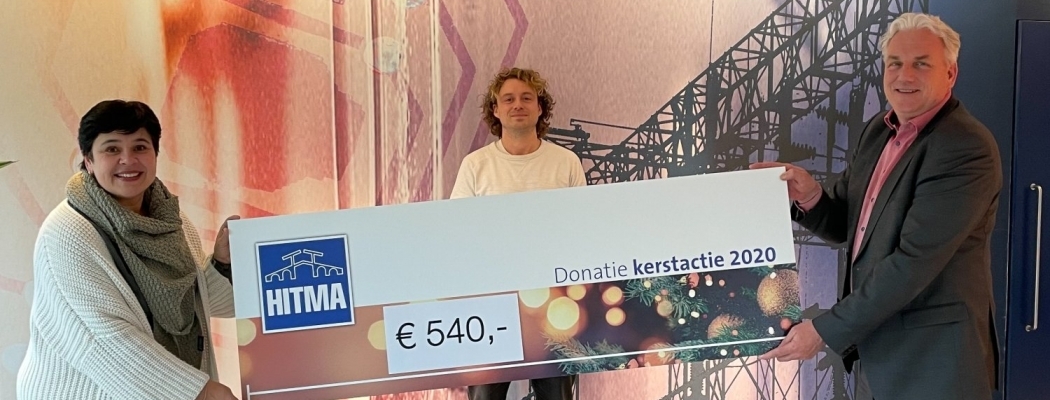 Hitma doneert € 2.000 aan 3 lokale goede doelen