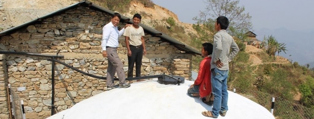 Stichting Nepal Benefiet Aalsmeer: Start bouw tweede fase watertanks in Nepal