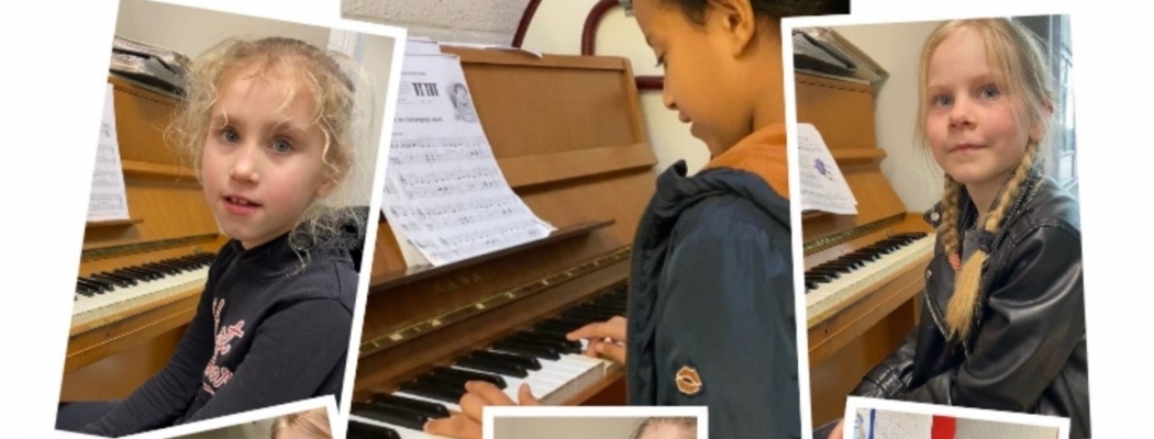 Pianoschool haalt geld op voor Oekraïne