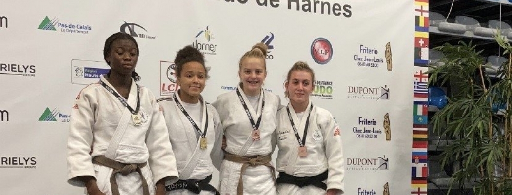 Judoka Xanne van Lijf (Wilnis) wint brons op internationaal toernooi in Harnes