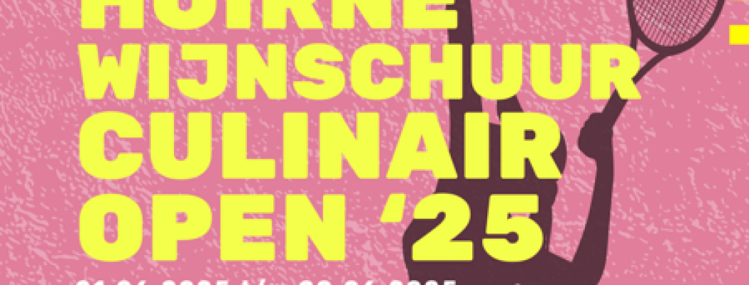 Sport én smaak komen samen tijdens het Ute Hoirne Wijnschuur Culinair Open ’25