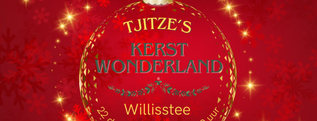 Beleef de magie van kerst bij Tjitze’s Kerst Wonderland in De Willisstee