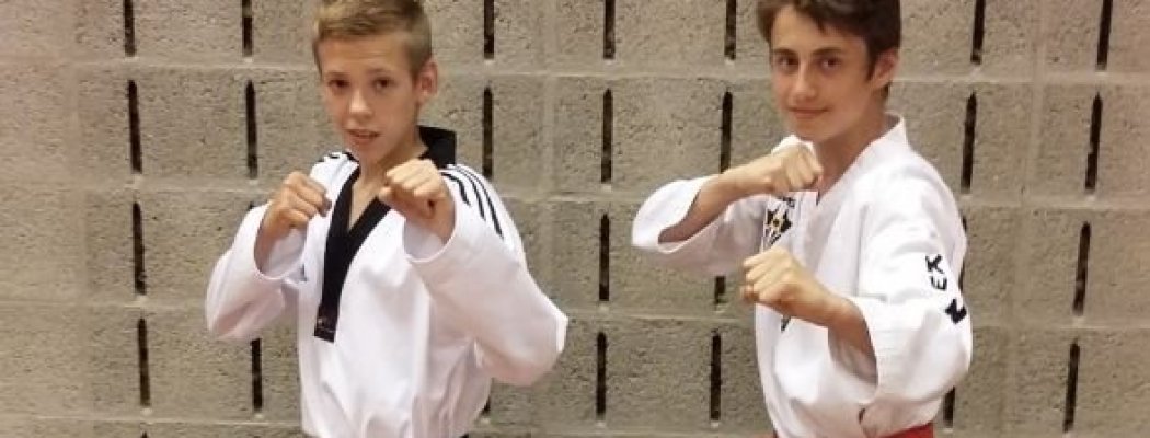 Tobias van Bruggen geslaagd voor 1e dan taekwondo