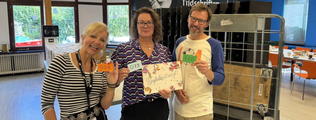 Bibliotheek Aalsmeer maakt winnende lotnummers bekend