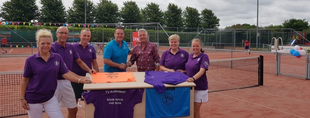 G-tennis bij TVK groeit met hulp van de Mike Multi Foundation