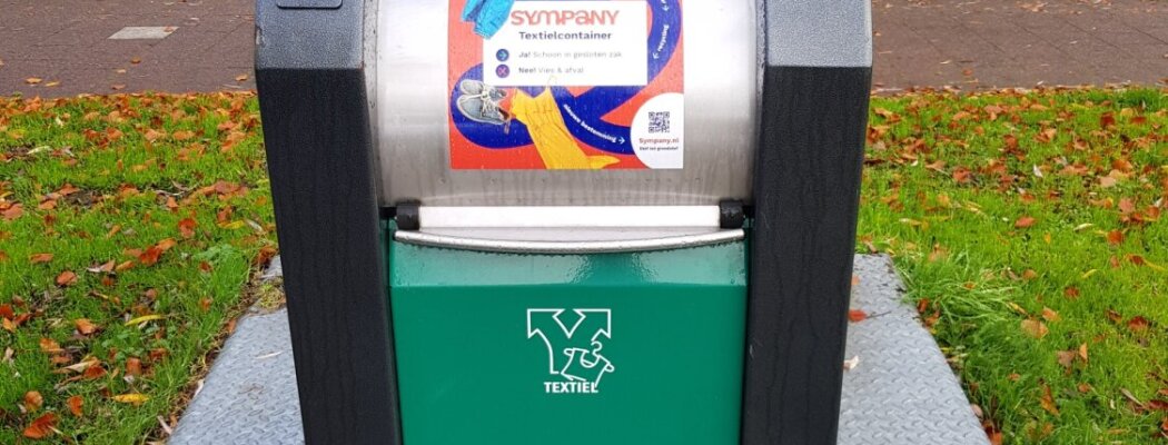 Herfst: Let op bij het weggooien van kleding in textielcontainers