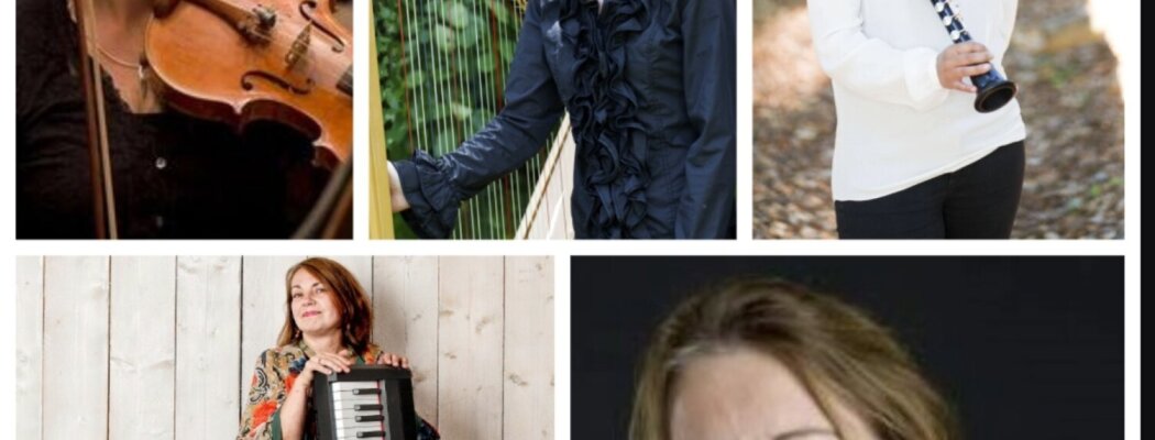 Klassiek in De Ronde Venen: Seizoenstart met Harp, Fluit, Viool, Klarinet en Piano