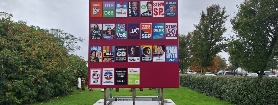 Woensdag 22 november: verkiezing Tweede Kamer