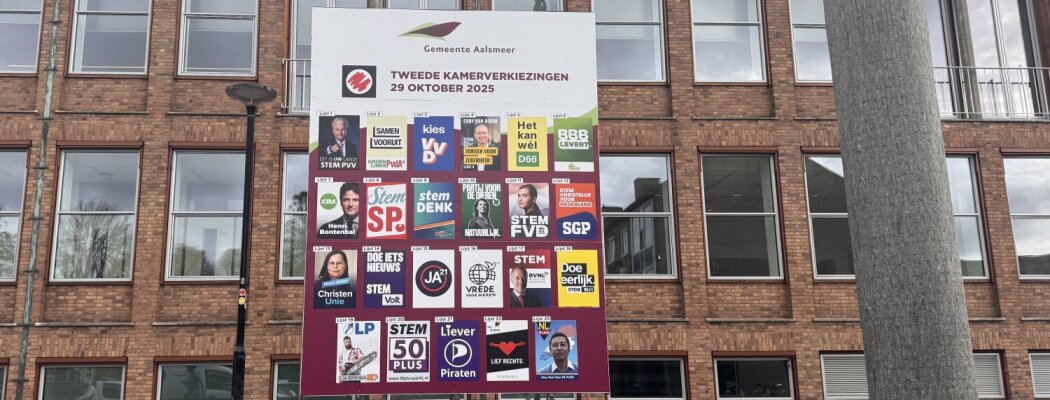 Verkiezing Tweede Kamer op woensdag 29 oktober