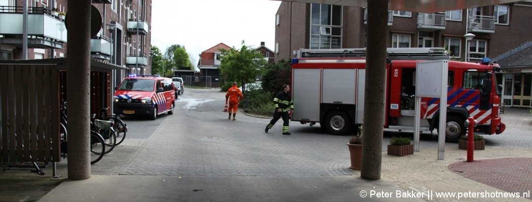 Frituurpan in brand Zorgcentrum Maria-Oord Vinkeveen