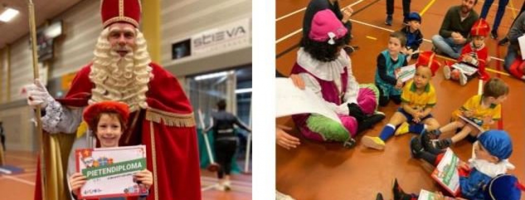 Sinterklaas op bezoek bij Voetjebal Regio Uithoorn