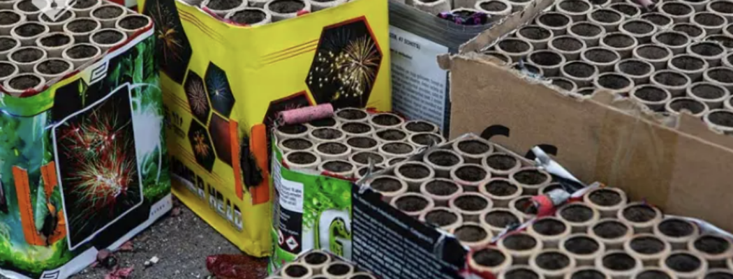 200 kilo illegaal vuurwerk: 5 aanhoudingen verricht