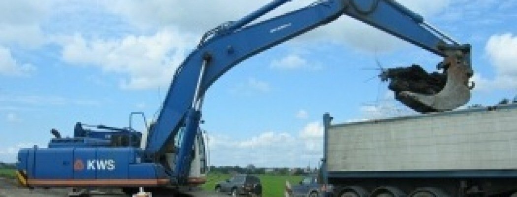 Werkzaamheden viaduct Kruisweg bij Schiphol-Rijk