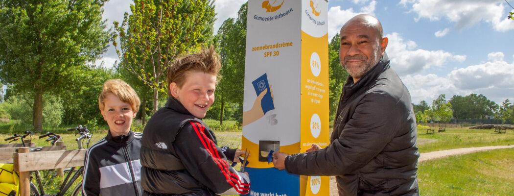 Gemeente Uithoorn biedt gratis zonnebrandcrème