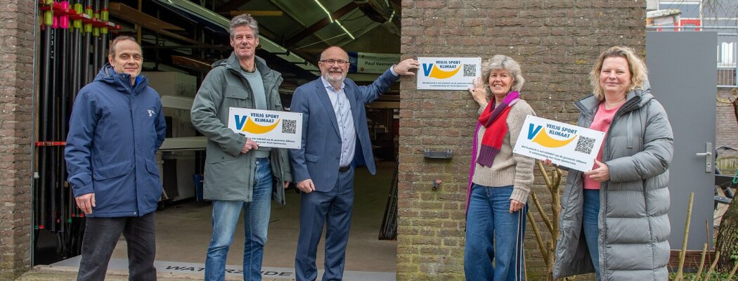 Eerste drie verenigingen met ‘Veilig Sportklimaat’-keurmerk