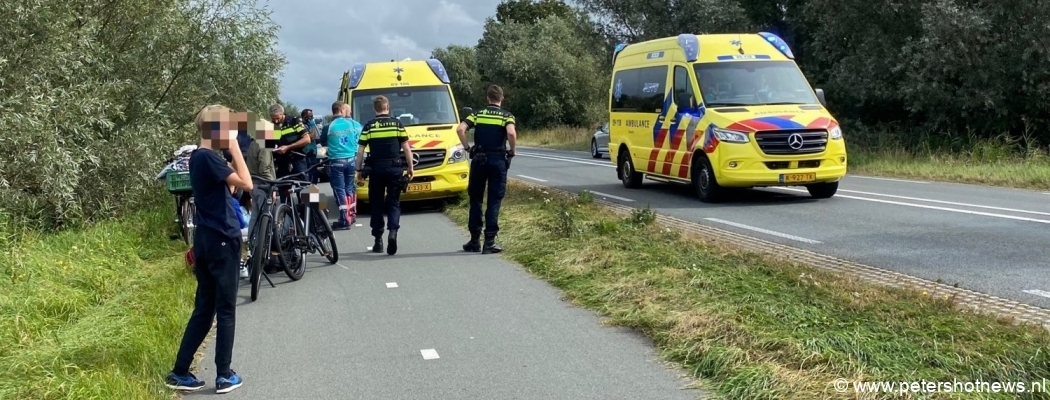 Scholier gewond bij fietsongeluk N201 Vinkeveen