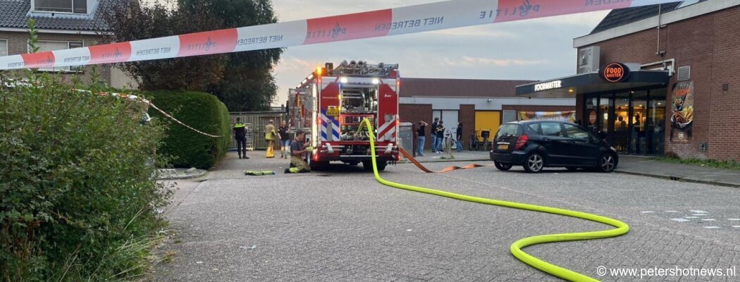 Brand in supermarkt Wilnis