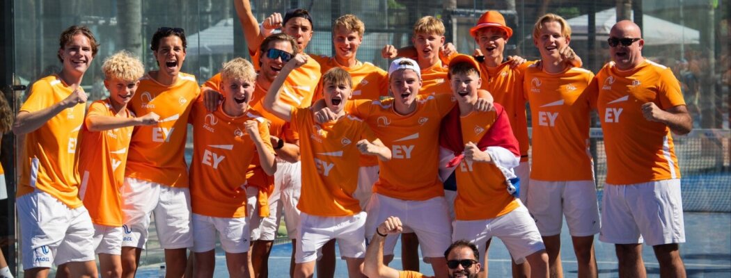 Drie VLTV’ers actief op WK Junior Padel in Spanje