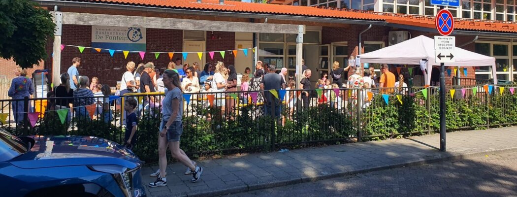 Zonnig zomerfeest op De Fontein