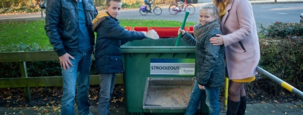 Basisscholen Aalsmeer ontvangen gratis strooizout van Meerlanden