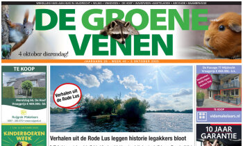 De Groene Venen van 3 oktober staat online