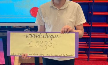 Leerlingen De Schakel halen ruim &euro; 5.000 op voor Open Doors
