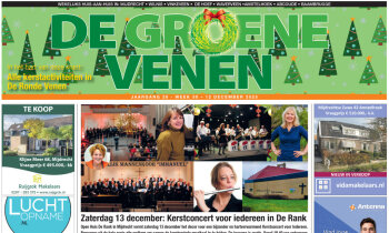 De Groene Venen van 12 december staat online.
