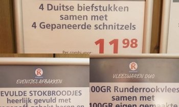 De laatste week van al deze lekkernijen....