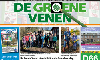 De Groene Venen van 13 maart staat online met verkiezingskrant