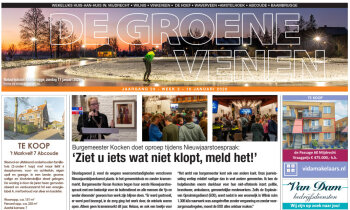 De Groene Venen van 16 januari staat online.