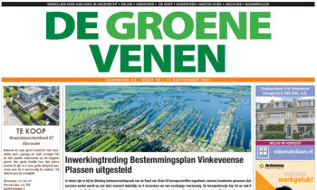 De Groene Venen van 19 september staat online