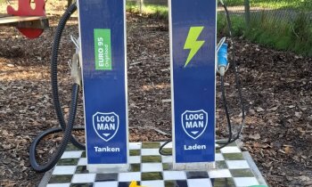 Loogman Tanken en laden bij Boerenvreugd