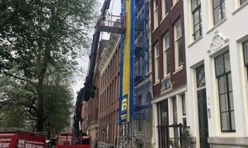 Balkon constructie plaatsen Singel Amste...