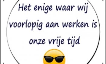 Wij zijn gesloten wegens vakantie maanda...