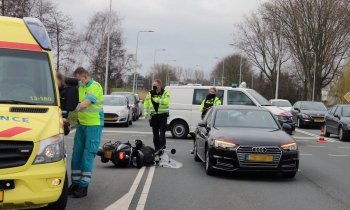 Gewonde na ongeluk met scooter Aalsmeer