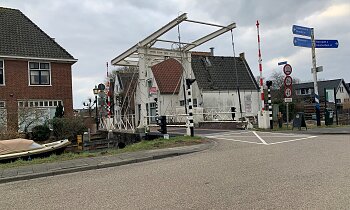Tijdelijke afsluiting Dorpsbrug Baambrugge