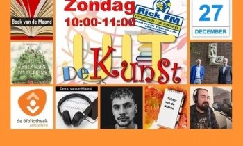 27 december op Rick FM de 12e uitzending van Uit de Kunst