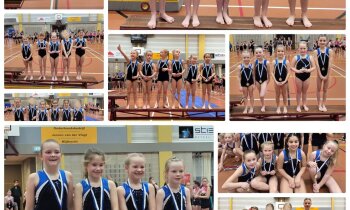 Vele medailles voor de Veenland gymnastiek tijdens drie en vierkamp