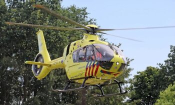 Traumahelikopter ingezet voor scooterongeluk Aalsmeer