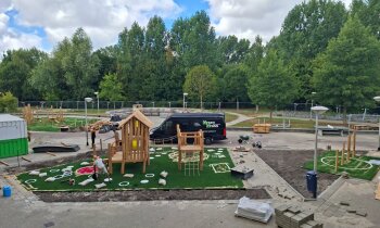 Schoolplein Brede School Legmeer-West krijgt flinke metamorfose