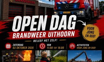 Zaterdag, open dag Brandweer Uithoorn