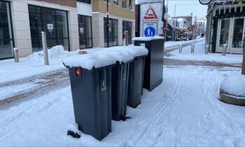 Afvalinzameling aangepast door winterse omstandigheden