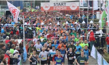 Voorbereiding op Uithoorns Mooiste-de Loop, een geweldig loopevenement