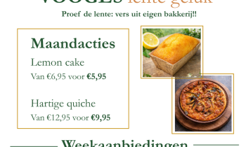 Lente- acties bij Bakkerij Vooges: frisse smaken en ambachtelijke klassiekers