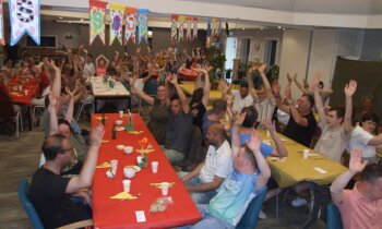 Feestelijke seizoensafsluiting Soos De Cirkel