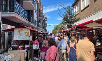 6 september grote braderie in Aalsmeer Centrum