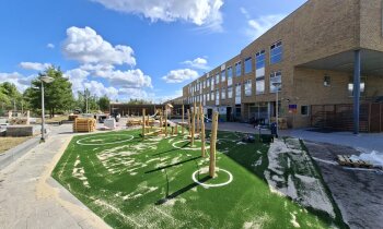 Eerste fase opknappen schoolplein Brede School bijna afgerond