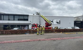 Grote brand bij bedrijf in Mijdrecht